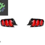 FORD MUSTANG 2015- ARKA STOP TAKIMI (KIRMIZI-USA) SIFIR SET