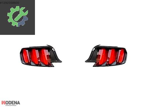 FORD MUSTANG 2015- ARKA STOP TAKIMI (KIRMIZI-USA) SIFIR SET