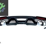 FORD MUSTANG 2018- ARKA DİFÜZÖR SET KOMPLE EGZOZLU (GT500) SIFIR