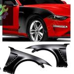 FORD MUSTANG 2018- ÖN ÇAMURLUK SETİ R+L (GT350) ALÜMİNYUM SIFIR