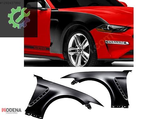 FORD MUSTANG 2018- ÖN ÇAMURLUK SETİ R+L (GT350) ALÜMİNYUM SIFIR