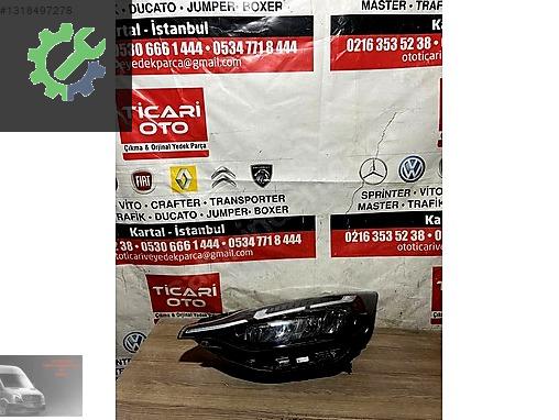 Ford Transit Sol Ön Far çıkma parça - TİCARİ OTO İstanbul
