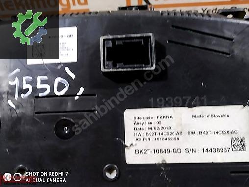 Ford Tourneo Custom Gösterge Paneli BK2T10849GD çıkma parça