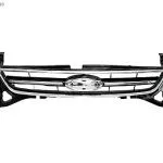 FOR MONDEO ÜST PANJUR KROM 2011-2012-2013-2014