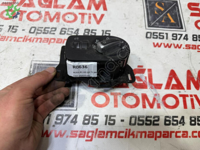 Audi A1 Far Anahtarı çıkma parça