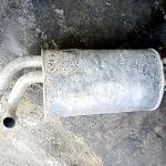Freelander 1 son susturucu orijinal