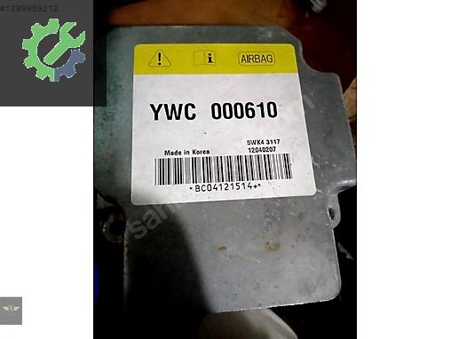 Freelander AIRBAG modül ü YWC 000 610