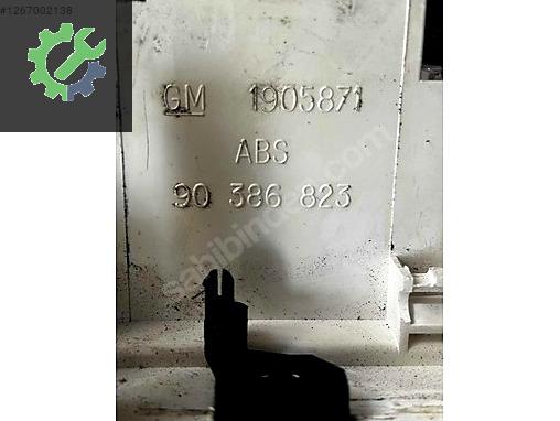 GM 1905871 90386823 OPEL COSRA B KALORİFER KUMANDA PANELİ