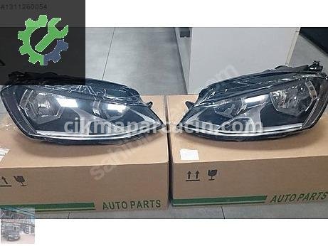 Volkswagen Golf Sol Ön Far çıkma parça