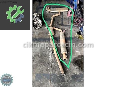 Volkswagen Golf Egzoz çıkma parça