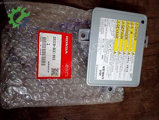 Honda Accord Beyin 33119-SCC-003 çıkma parça