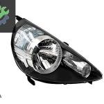 HONDA JAZZ 2002-2005 ÖN FAR SİYAH SAĞ SIFIR 33101SAAG01