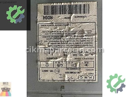 Hyundai i20 Teyp çıkma parça