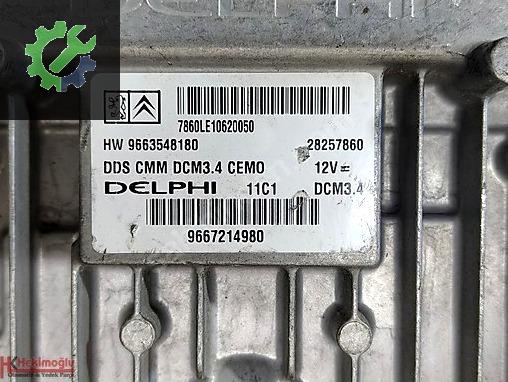 Peugeot 407 Beyin 9663548180 çıkma parça