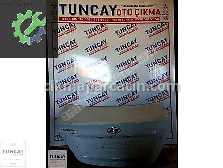 Hyundai Accent Blue Bagaj çıkma parça