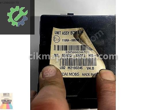 Hyundai Accent Blue BCM Beyni 95400-1R010 çıkma parça