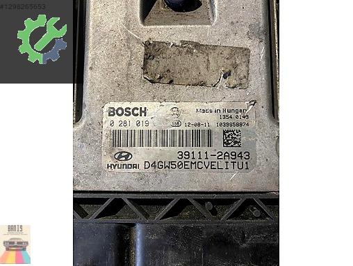 Hyundai Accent Blue Motor Beyni 39111-2A943 çıkma parça