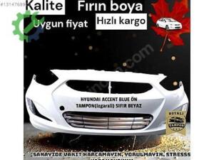 HYUNDAI ACCENT BLUE ÖN TAMPON(izgarali) SIFIR BEYAZ (2. Adet)