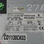 HYUNDAİ ACCENT BLUE TEYP RADYO CD ÇALAR CD1138CK03 150003668