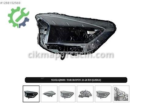 Hyundai Bayon Sol Ön Far çıkma parça