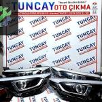 HYUNDAİ İ20 SAĞ SOL LEDLİ MERCEKLİ FAR 2015-2020 ÇIKMA ORİJİNAL