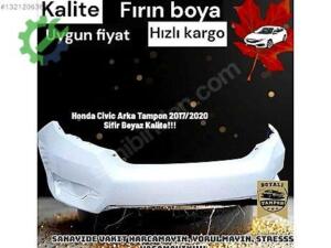 Honda Civic Arka Tampon 2017/2020 Sifir Beyaz Kalite!!! (2. Adet)