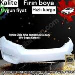 Honda Civic Arka Tampon 2017/2020 Sifir Beyaz Kalite!!!