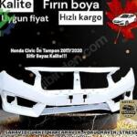 Honda Civic Ön Tampon 2017/2020 Sifir Beyaz Kalite!!!