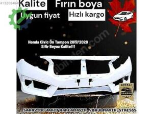 Honda Civic Ön Tampon 2017/2020 Sifir Beyaz Kalite!!!