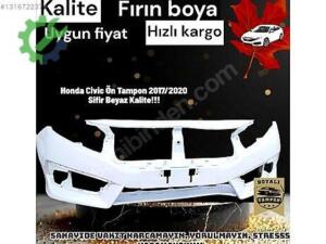 Honda Civic Ön Tampon 2017/2020 Sifir Beyaz Kalite!!!