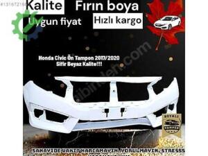 Honda Civic Ön Tampon 2017/2020 Sifir Beyaz Kalite!!!