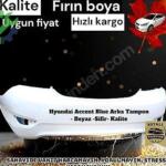Hyundai Accent Blue Arka Tampon – Beyaz -Sifir- Kalite