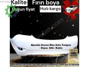Hyundai Accent Blue Arka Tampon – Beyaz -Sifir- Kalite (2. Adet)