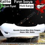 Hyundai Accent Blue Arka Tampon – Beyaz -Sifir- Kalite