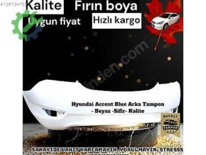 Hyundai Accent Blue Arka Tampon – Beyaz -Sifir- Kalite