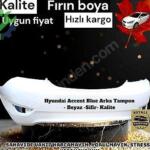 Hyundai Accent Blue Arka Tampon – Beyaz -Sifir- Kalite