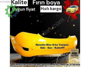 Hyundai Blue Arka Tampon- Sifir – Sari – Kalite!!!! (2. Adet)