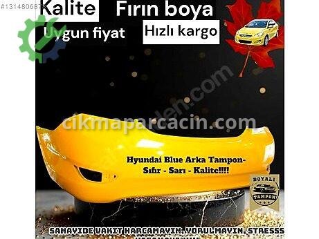 Hyundai Accent Blue Arka Tampon çıkma parça