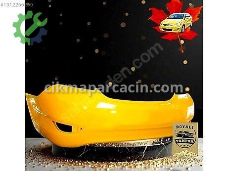 Hyundai Accent Blue Arka Tampon çıkma parça