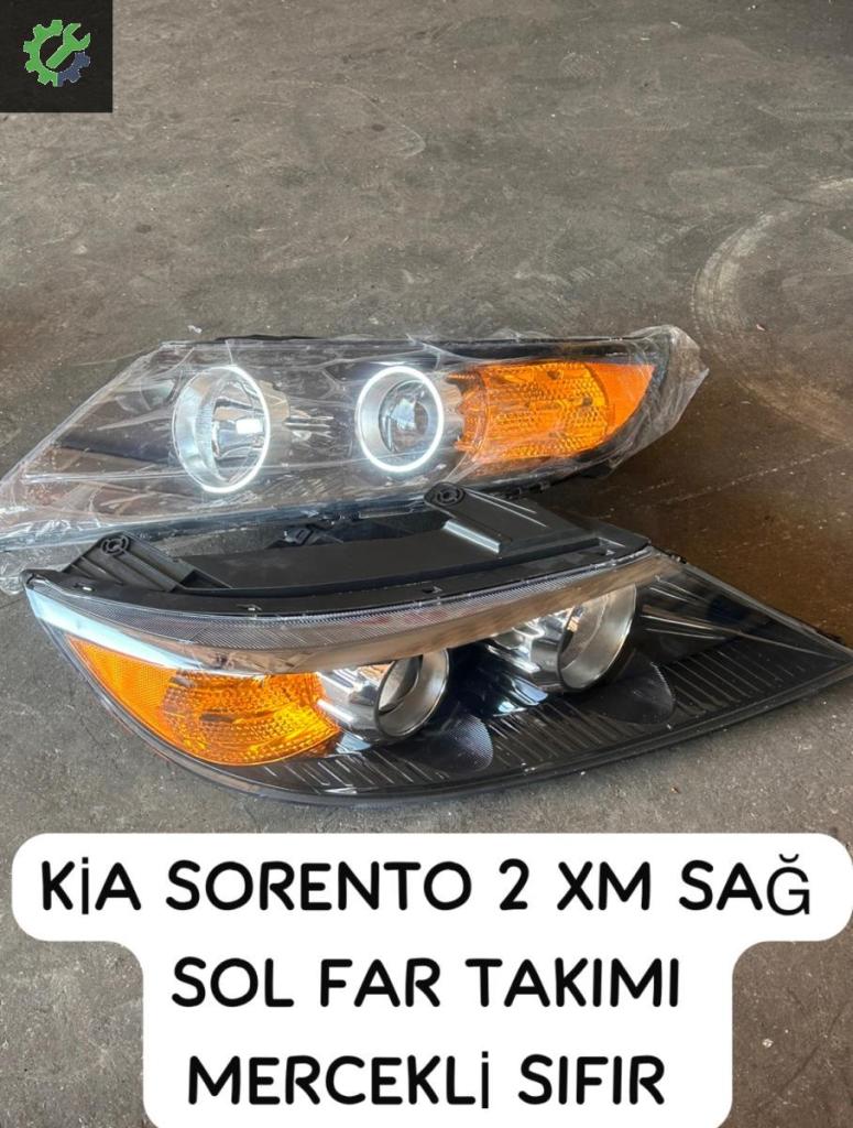 KİA SORENTO 2 XM SAĞ SOL FAR TAKIMI MERCEKLİ SIFIR