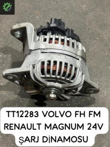 TT12283 VOLVO FH FM RENAULT MAGNUM 24V ŞARJ DİNAMOSU