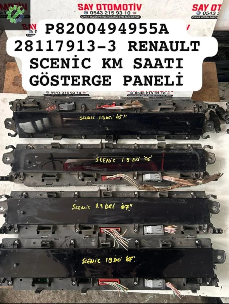 Renault Scenic Gösterge Paneli çıkma parça