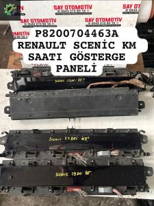 P8200704463A RENAULT SCENİC KM SAATI GÖSTERGE PANELİ