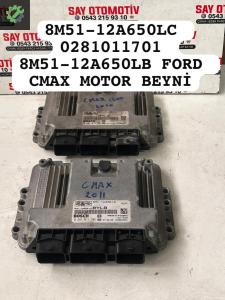 8M51-12A650LC 0281011701 8M51-12A650LB FORD CMAX MOTOR BEYNİ