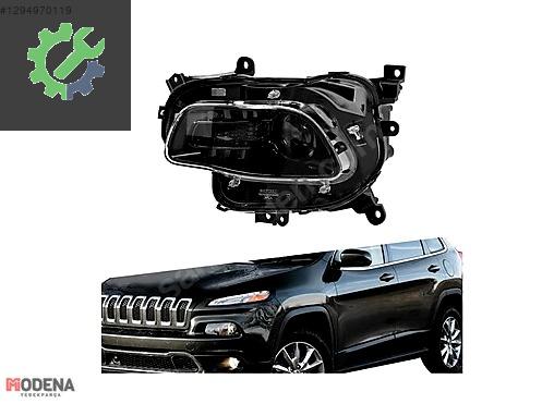 JEEP CHEROKEE KL 2014-2018 ÖN FAR (SİYAH) SOL SIFIR 68102849AG