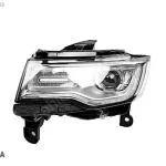 JEEP GRAND CHEROKEE 2014- ÖN FAR SOL SIFIR ORJINAL 68144709AB