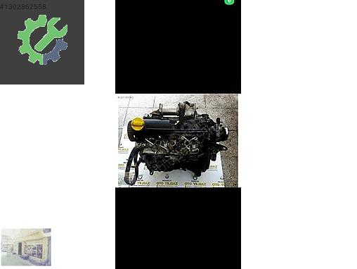 Renault Kangoo Komple Motor Çıkma Parça