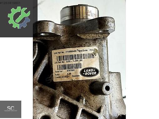 Land Rover Range Rover Arka Defransiyel 7710000400 çıkma parça