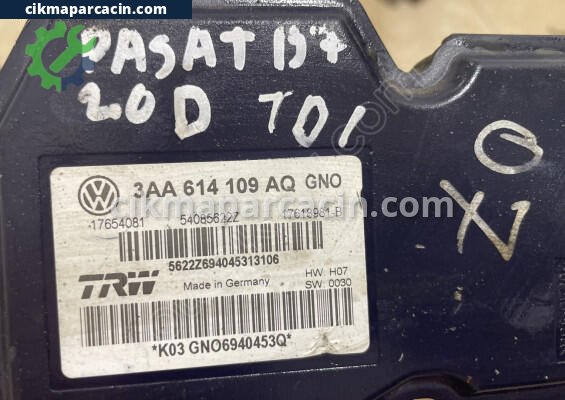 Volkswagen Passat ABS Beyni çıkma parça
