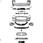 MASERATI GHIBLI 2013-2019 İÇİN 2020- ÖN-ARKA TAMPON SETİ SIFIR